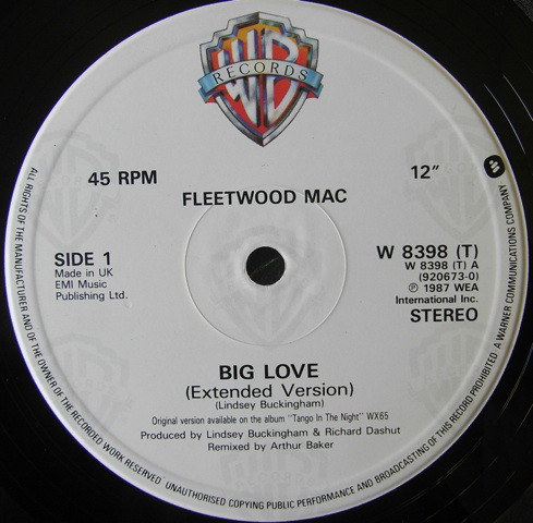 Big love fleetwood mac live