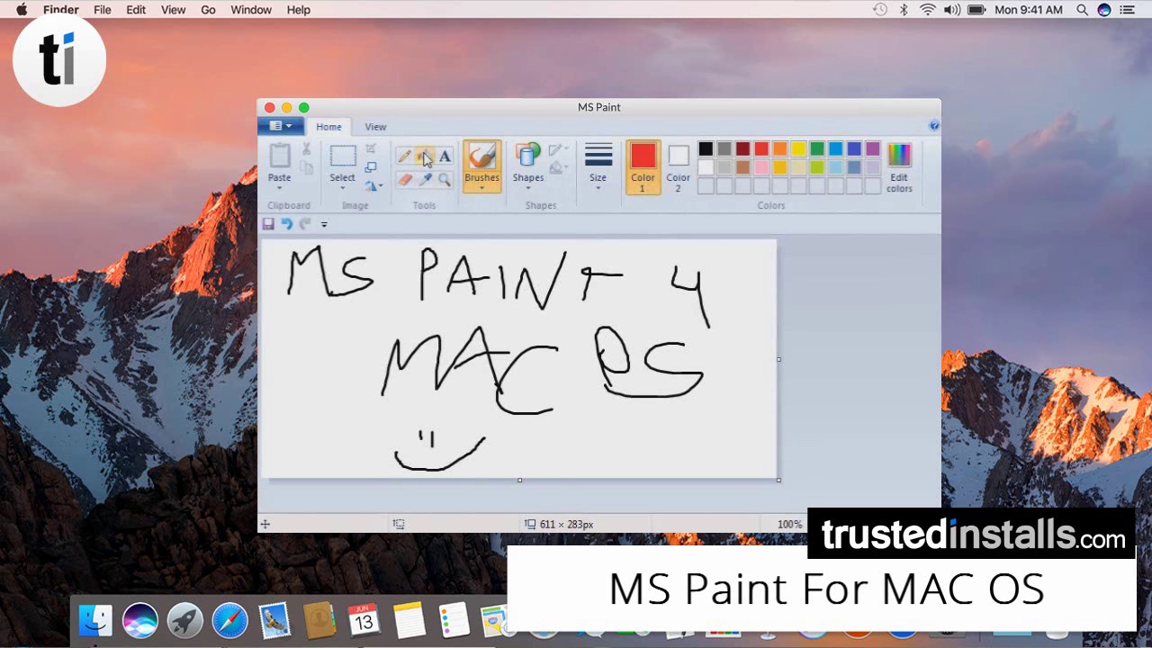 free download ms paint for mac